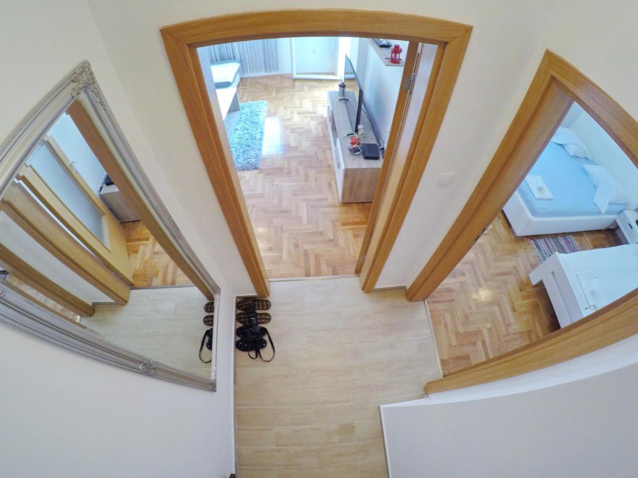 Apartman Beliville.Lux Trebin Dış mekan fotoğraf